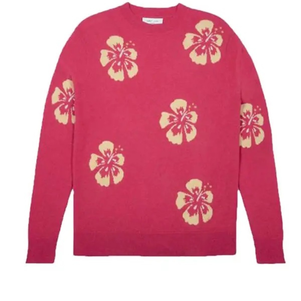 Leret Leret Cashmere Floral sold out sweater Size large
